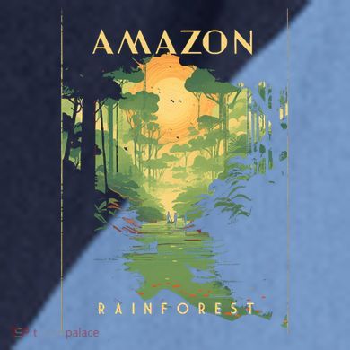 Amazon Rainforest Raglan Baseball Sleeve Shirt