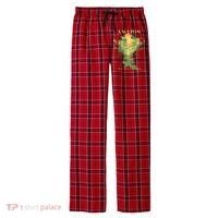 Amazon Rainforest Men's Flannel Plaid Pajama Pants thumb 0