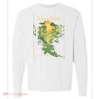Amazon Rainforest Comfort Colors Heavyweight Long Sleeve T-Shirt thumb 0
