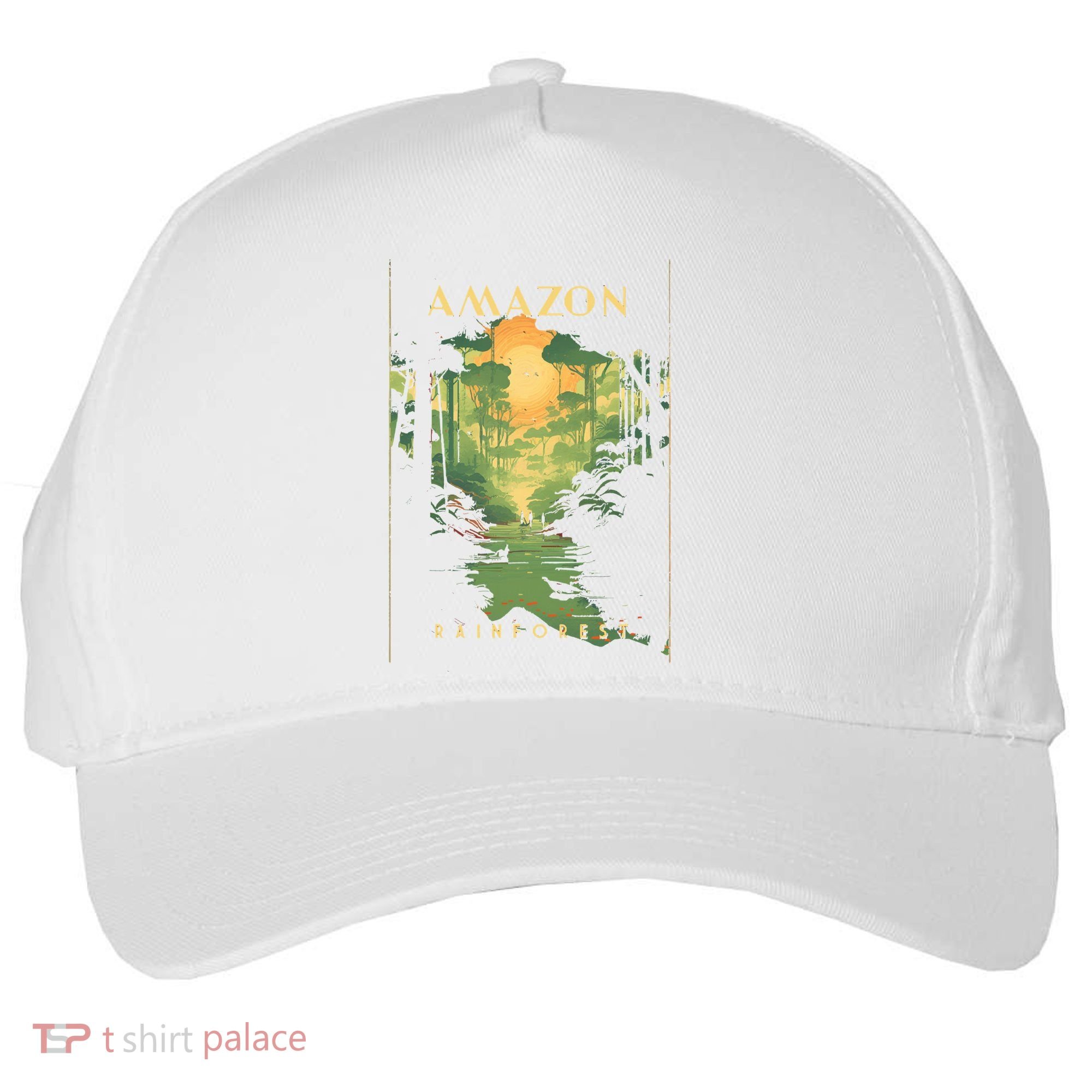 Amazon Rainforest Five-Panel Snapback Cap