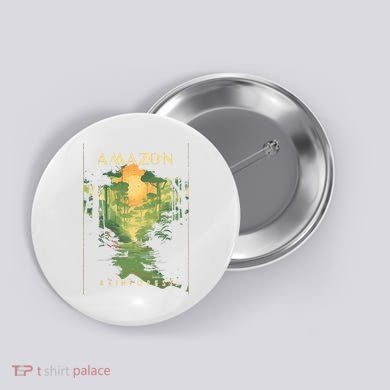 Amazon Rainforest Button