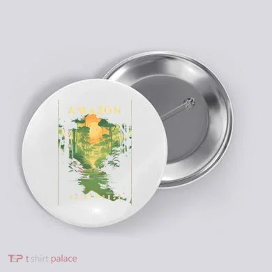 Amazon Rainforest Button
