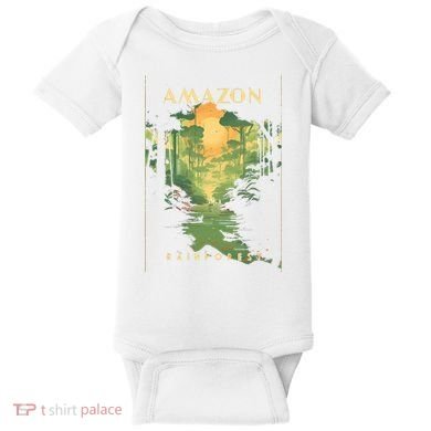 Amazon Rainforest Baby Bodysuit