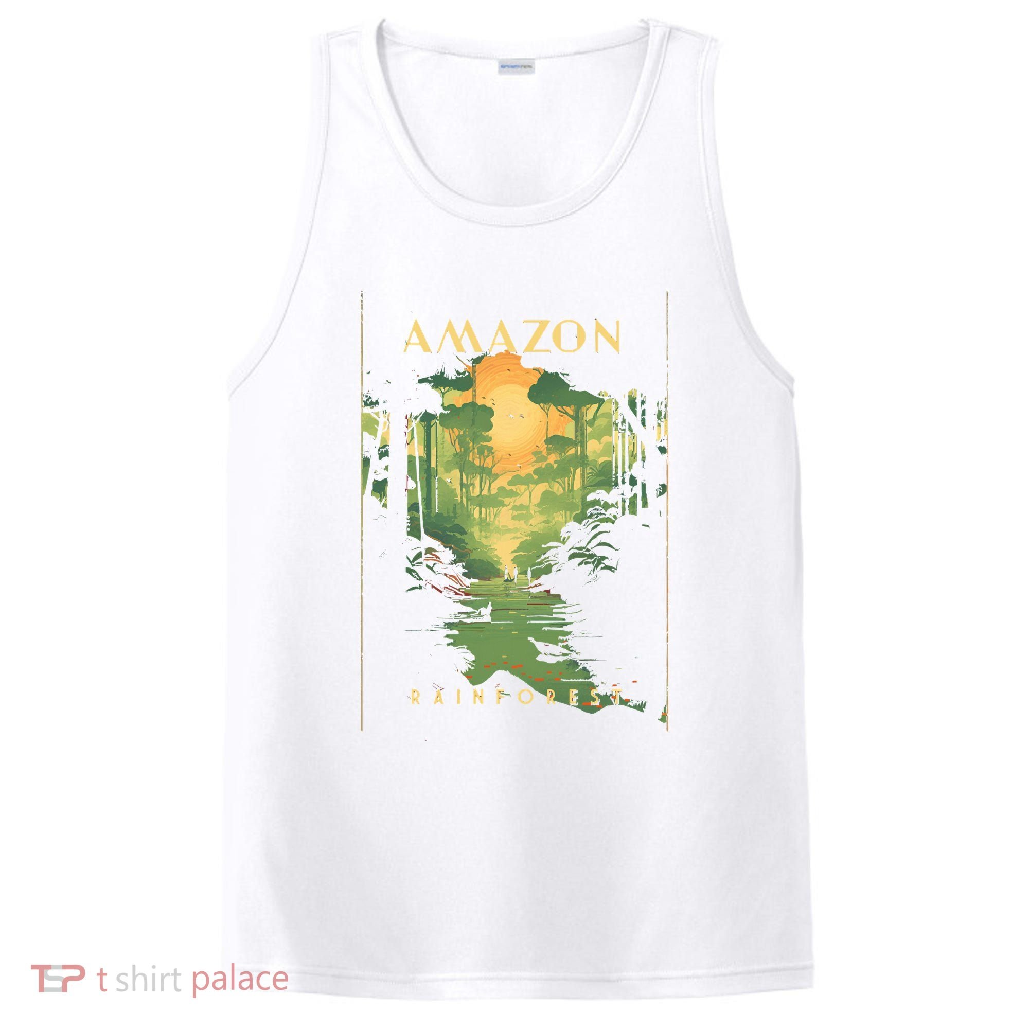 Amazon Rainforest PosiCharge Competitor Tank