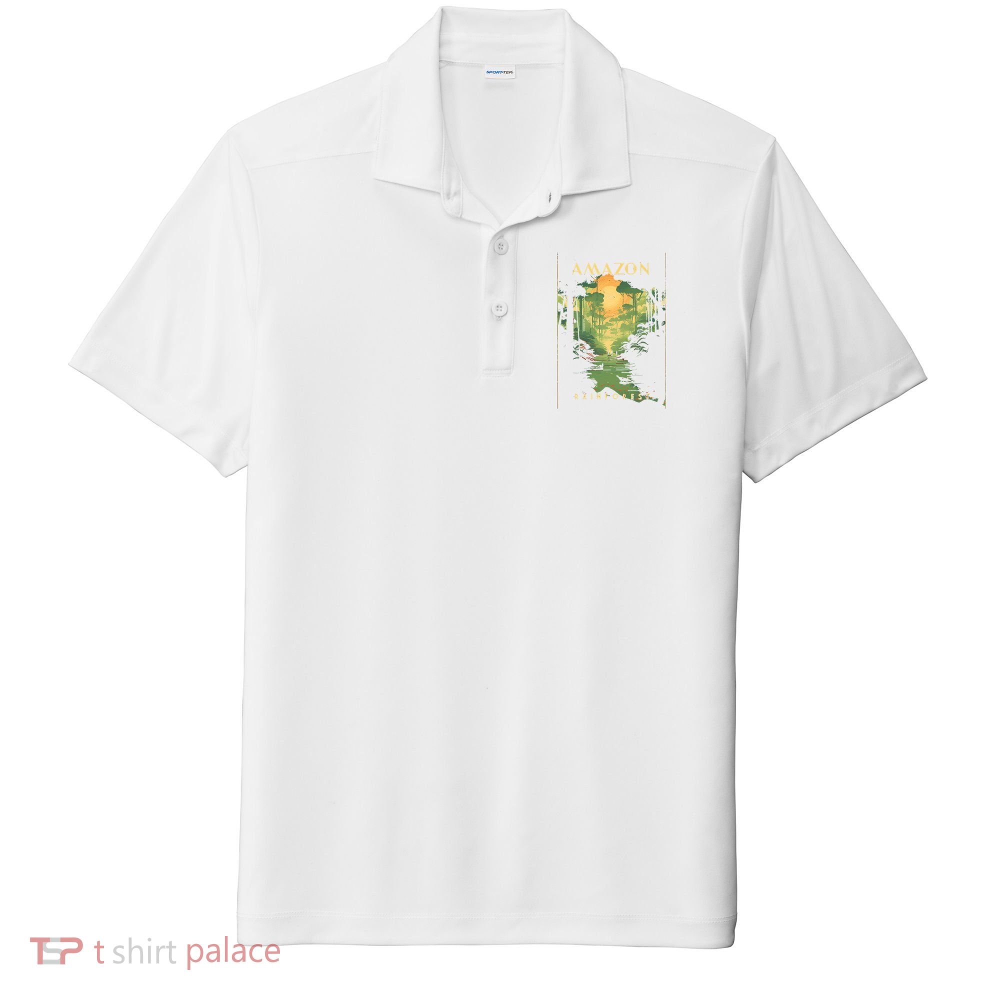 Amazon Rainforest Sport-Tek Posi-UV Pro Polo