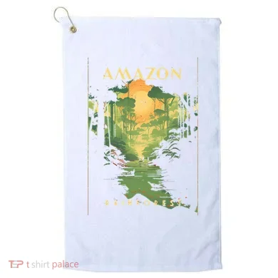 Amazon Rainforest Golf Towel