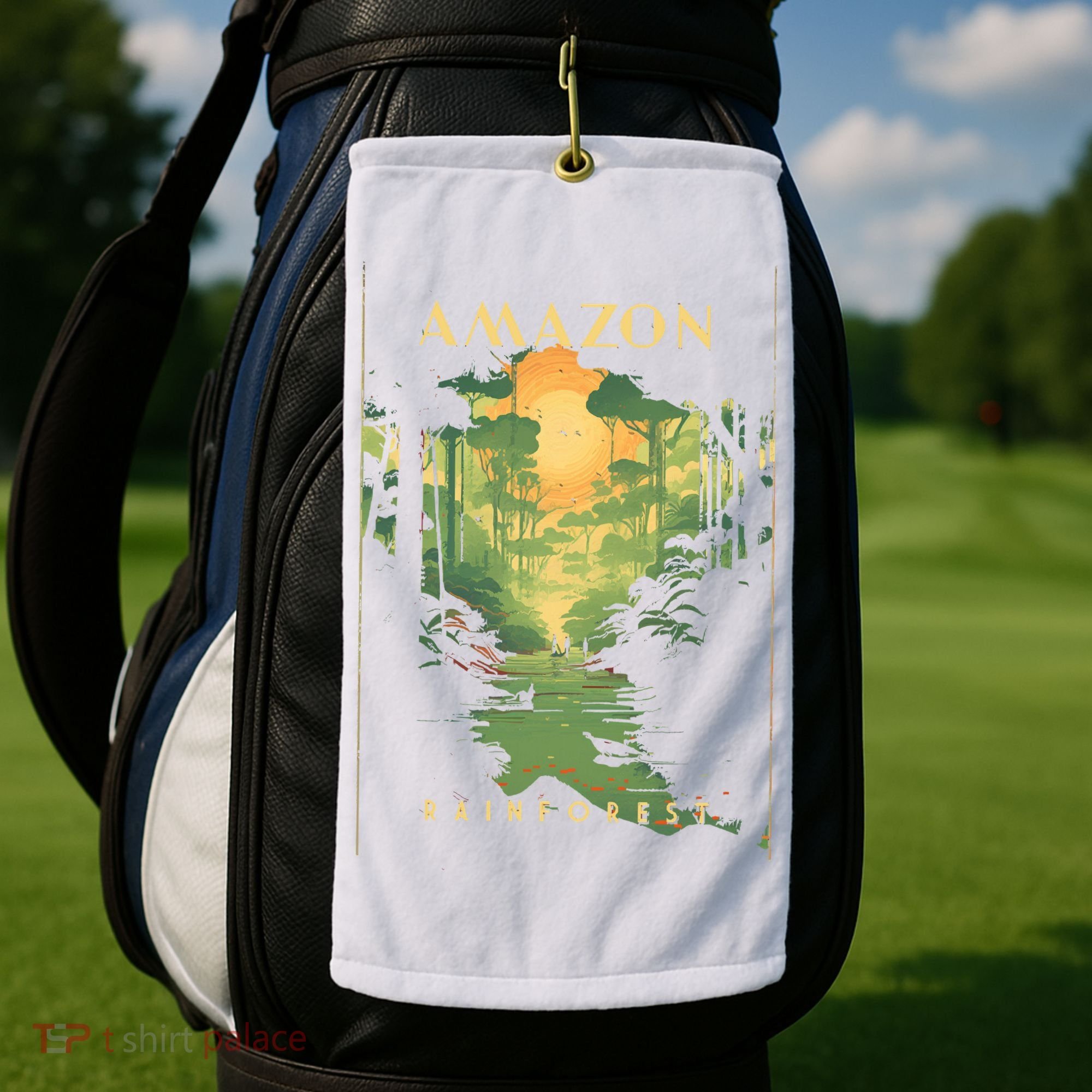 Amazon Rainforest Golf Towel