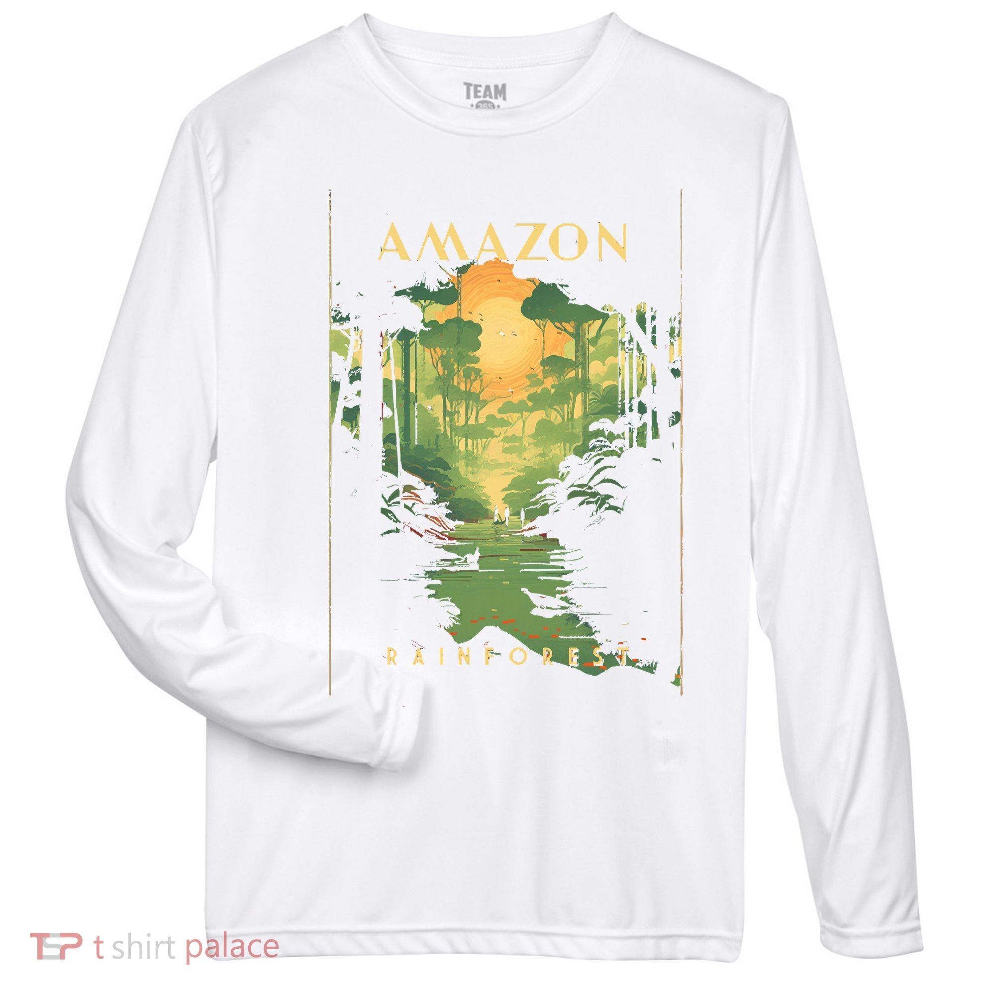 Amazon Rainforest Zone Performance Long-Sleeve T-Shirt