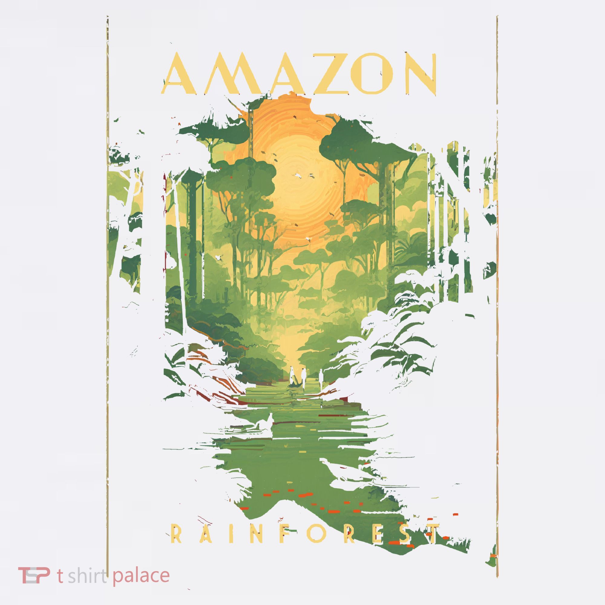 Amazon Rainforest Women's Crop Top Tee
