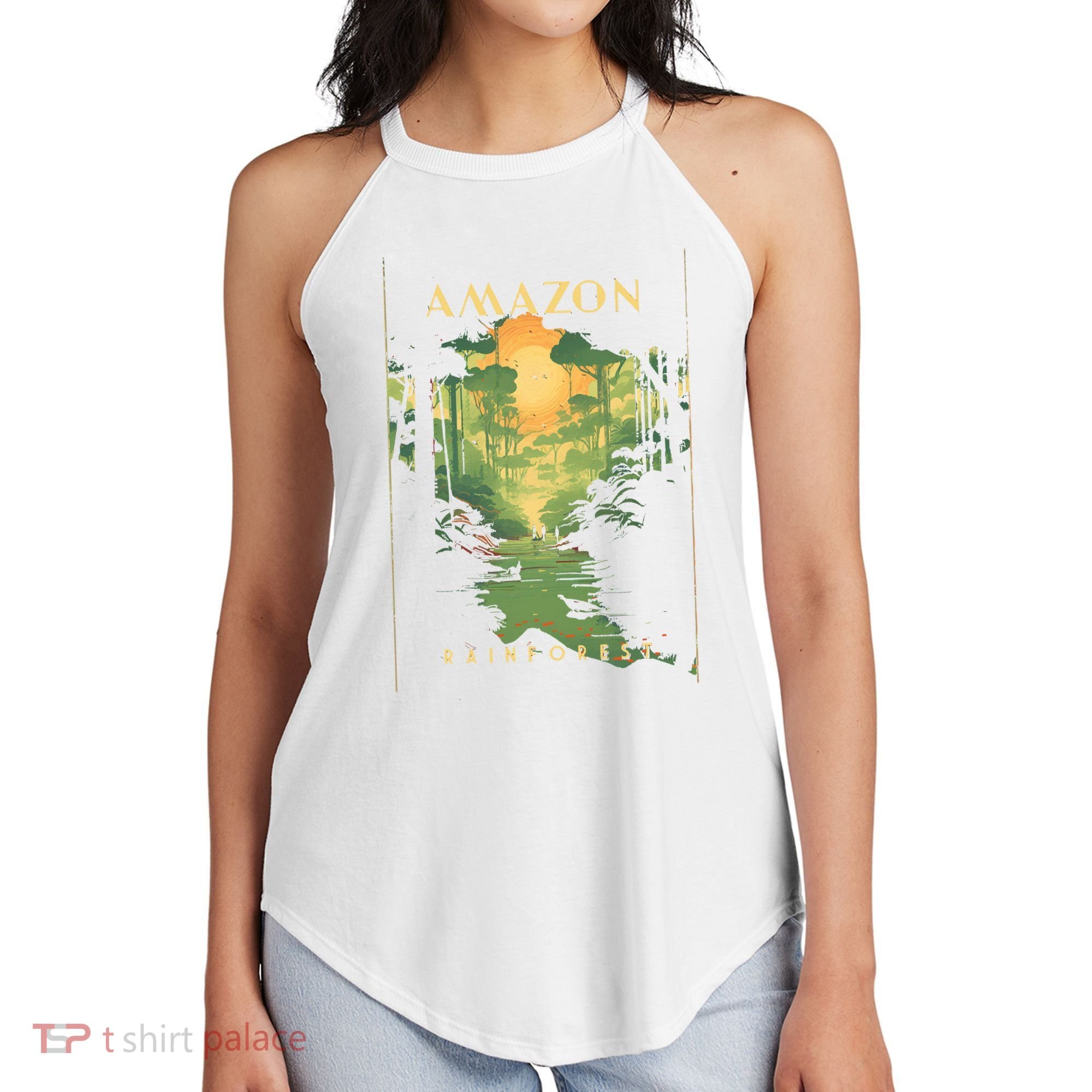 Amazon Rainforest Women's Perfect Tri Rocker Tank