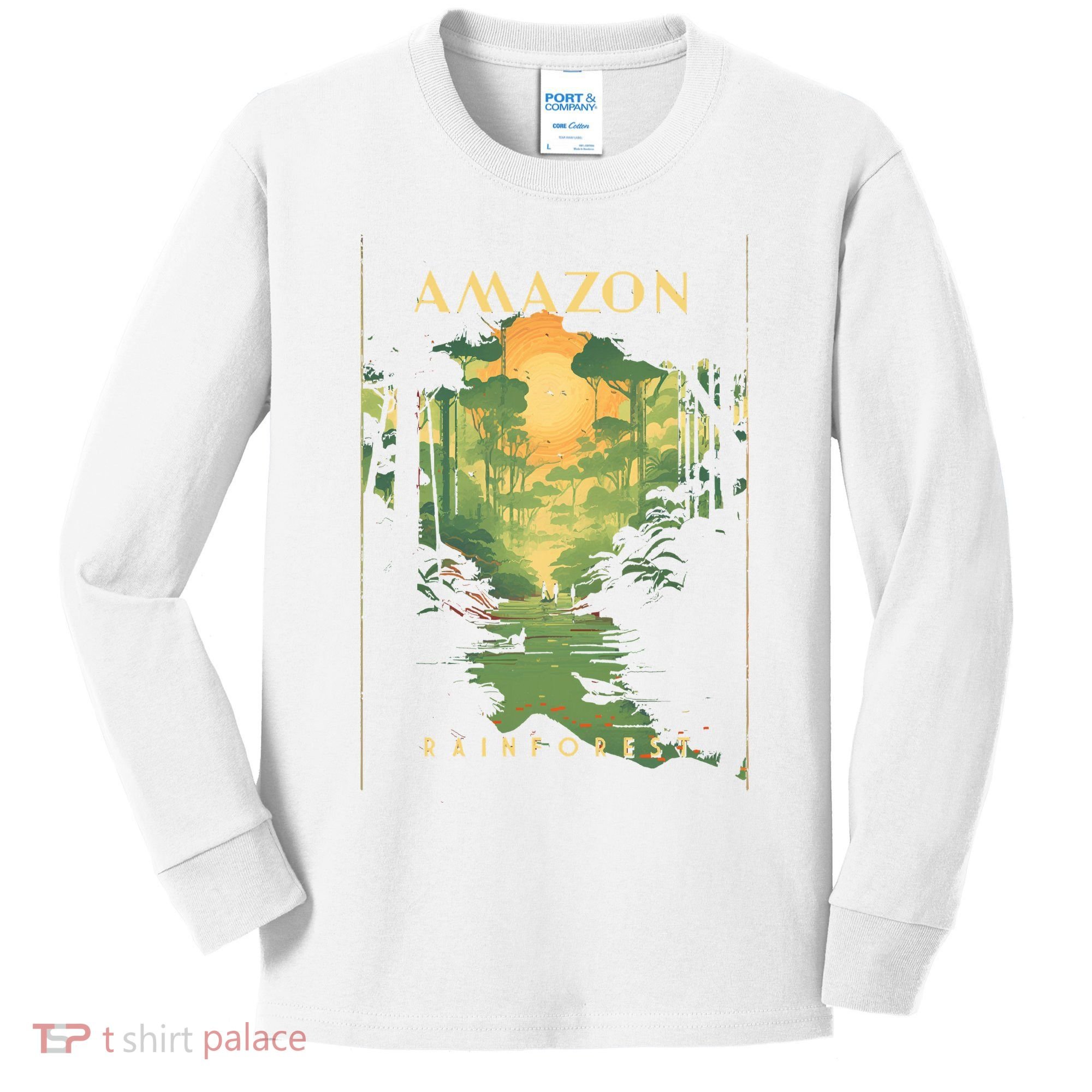 Amazon Rainforest Kids Long Sleeve Shirt