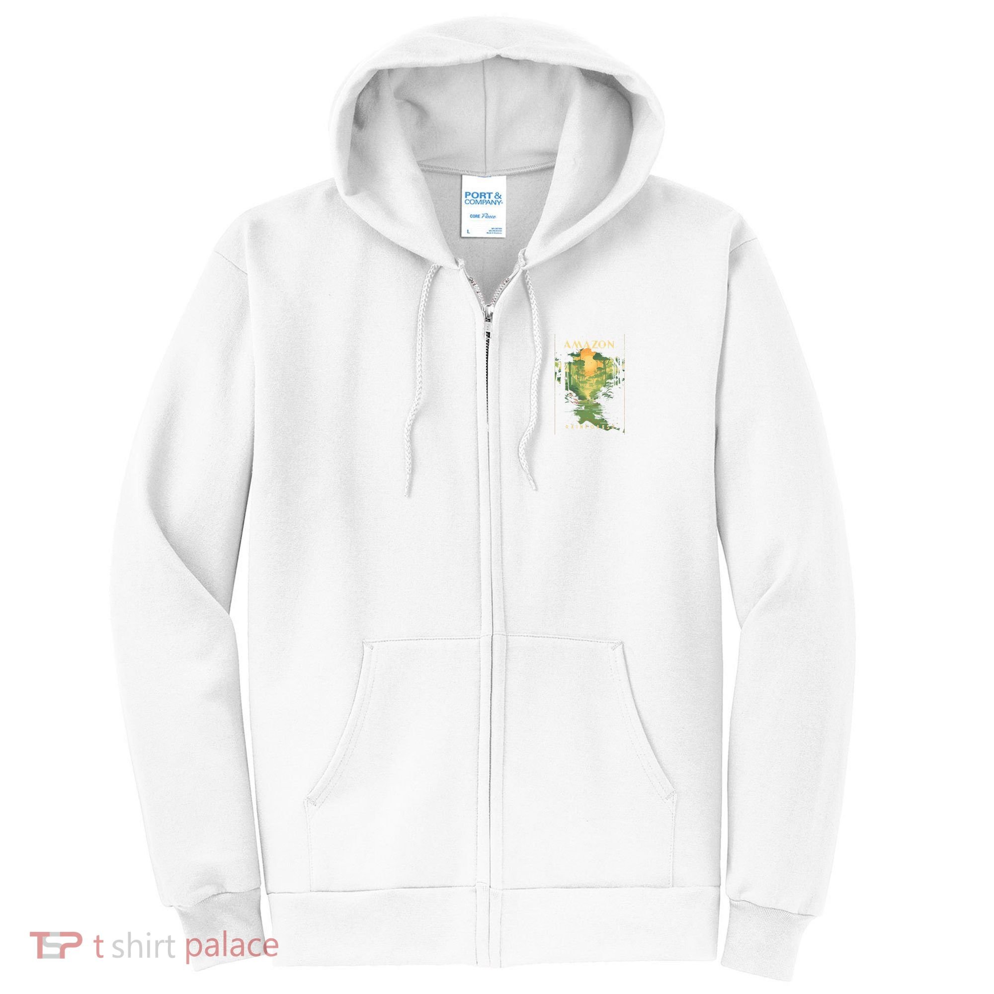 Amazon Rainforest Full Zip Hoodie
