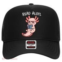 Axolotl Reading A Book, Read Alotl Books Funny Axolotl Book Hat thumb 0