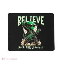 Alien Rocker Believe In The Universe Music Lover Graphic Mousepad thumb 0