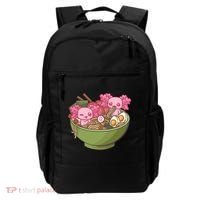 Axolotl Ramen Bowl Kawaii Anime  Backpack thumb 0