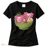 Axolotl Ramen Bowl Kawaii Anime  Women's T-Shirt thumb 0