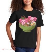 Axolotl Ramen Bowl Kawaii Anime  Kids T-Shirt thumb 2
