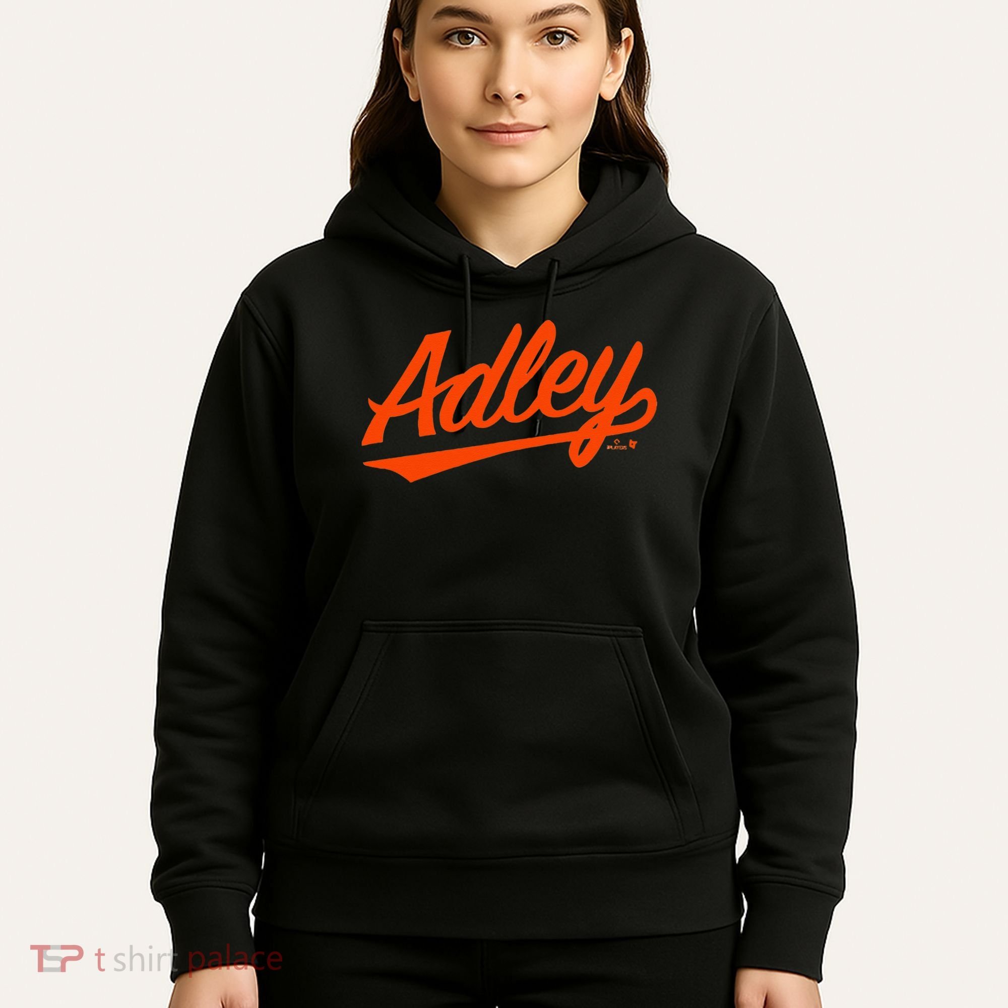 Adley Rutschman Baltimore Text Baltimore Baseball Hoodie