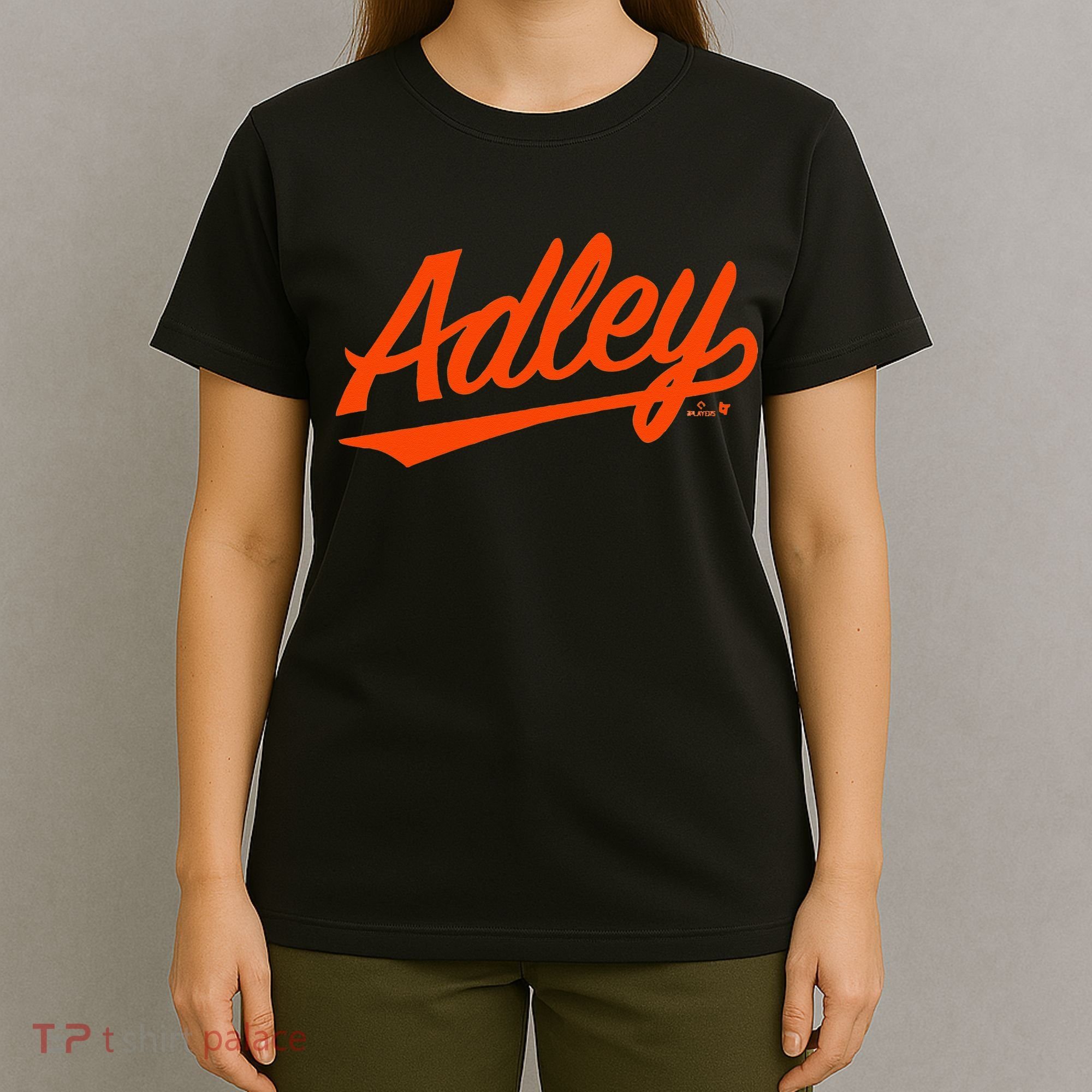 Adley Rutschman Baltimore Text Baltimore Baseball T-Shirt