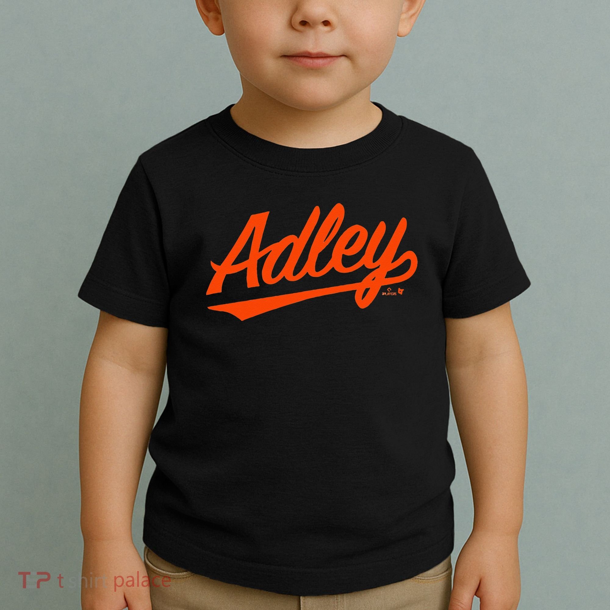Adley Rutschman Baltimore Text Baltimore Baseball Toddler T-Shirt
