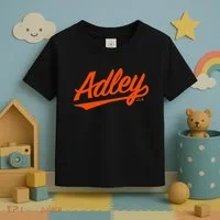 Adley Rutschman Baltimore Text Baltimore Baseball Toddler T-Shirt thumb 3