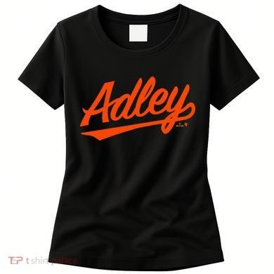 Adley Rutschman Baltimore Text Baltimore Baseball Women's T-Shirt