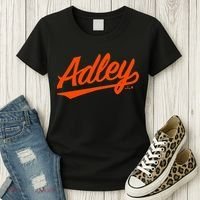 Adley Rutschman Baltimore Text Baltimore Baseball Women's T-Shirt thumb 3