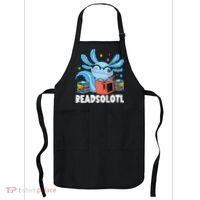 Axolotl Read Book Kawaii Reading Books Gifts Apron thumb 0