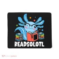 Axolotl Read Book Kawaii Reading Books Gifts Mousepad thumb 0