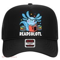 Axolotl Read Book Kawaii Reading Books Gifts Hat thumb 0