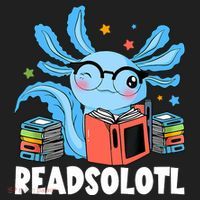 Axolotl Read Book Kawaii Reading Books Gifts Hat thumb 2
