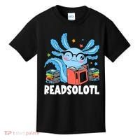 Axolotl Read Book Kawaii Reading Books Gifts Kids T-Shirt thumb 0