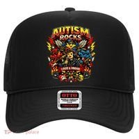 Autism Rocks Band Music Concert Hat thumb 0