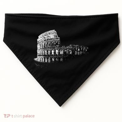 Ancient Rome Colosseum Roman Amphitheatre USA-Made Doggie Bandana