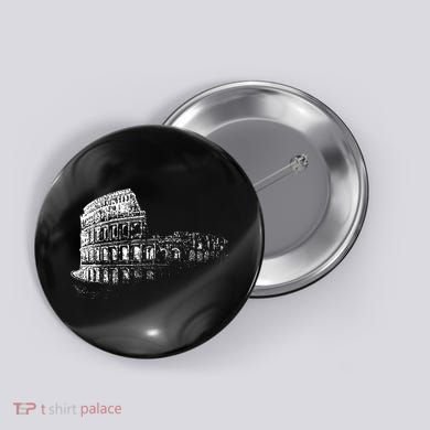 Ancient Rome Colosseum Roman Amphitheatre Button