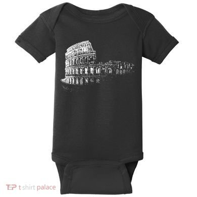 Ancient Rome Colosseum Roman Amphitheatre Baby Bodysuit