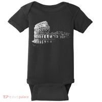 Ancient Rome Colosseum Roman Amphitheatre Baby Bodysuit thumb 0