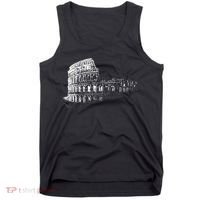 Ancient Rome Colosseum Roman Amphitheatre Tank Top thumb 0