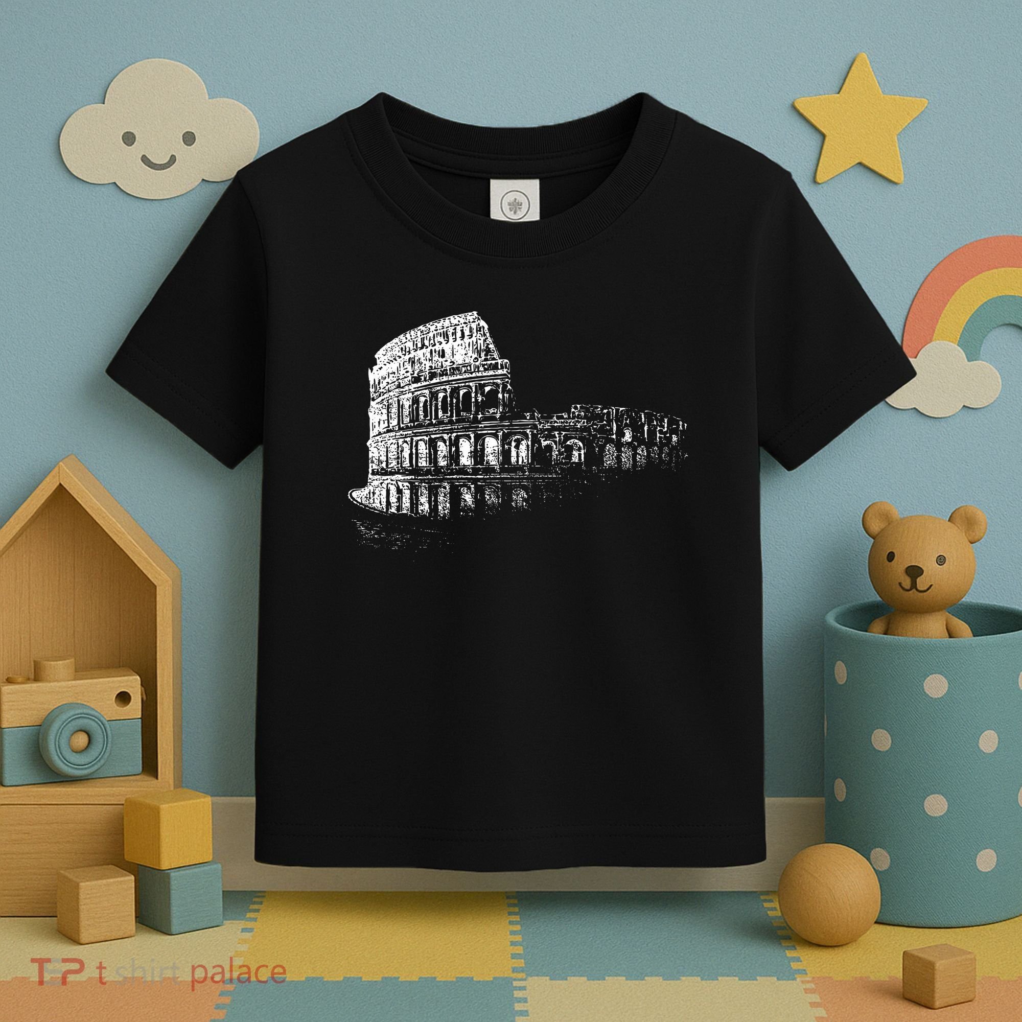 Ancient Rome Colosseum Roman Amphitheatre Toddler T-Shirt