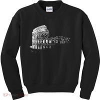 Ancient Rome Colosseum Roman Amphitheatre Kids Sweatshirt thumb 0