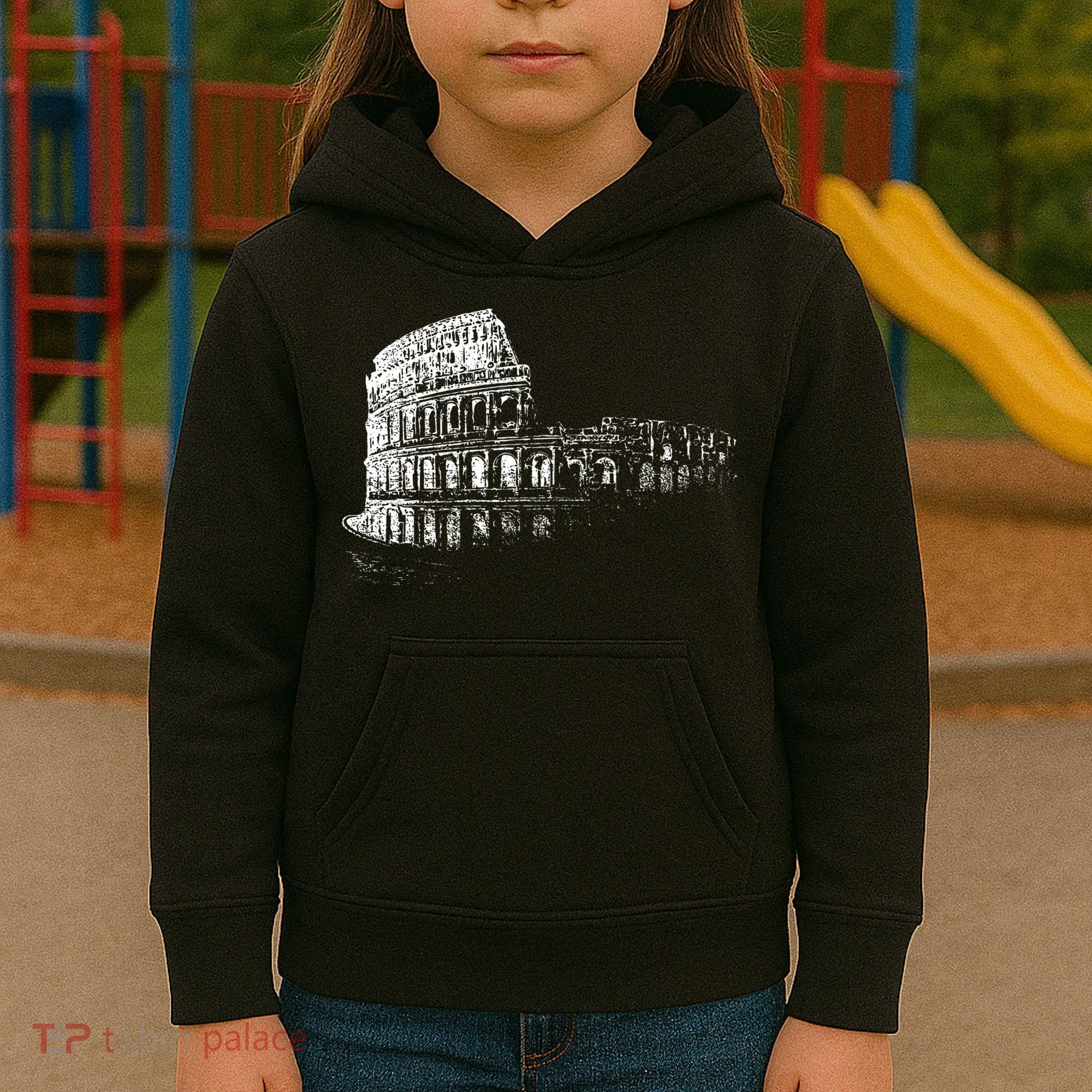 Ancient Rome Colosseum Roman Amphitheatre Kids Hoodie