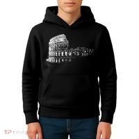 Ancient Rome Colosseum Roman Amphitheatre Kids Hoodie thumb 4