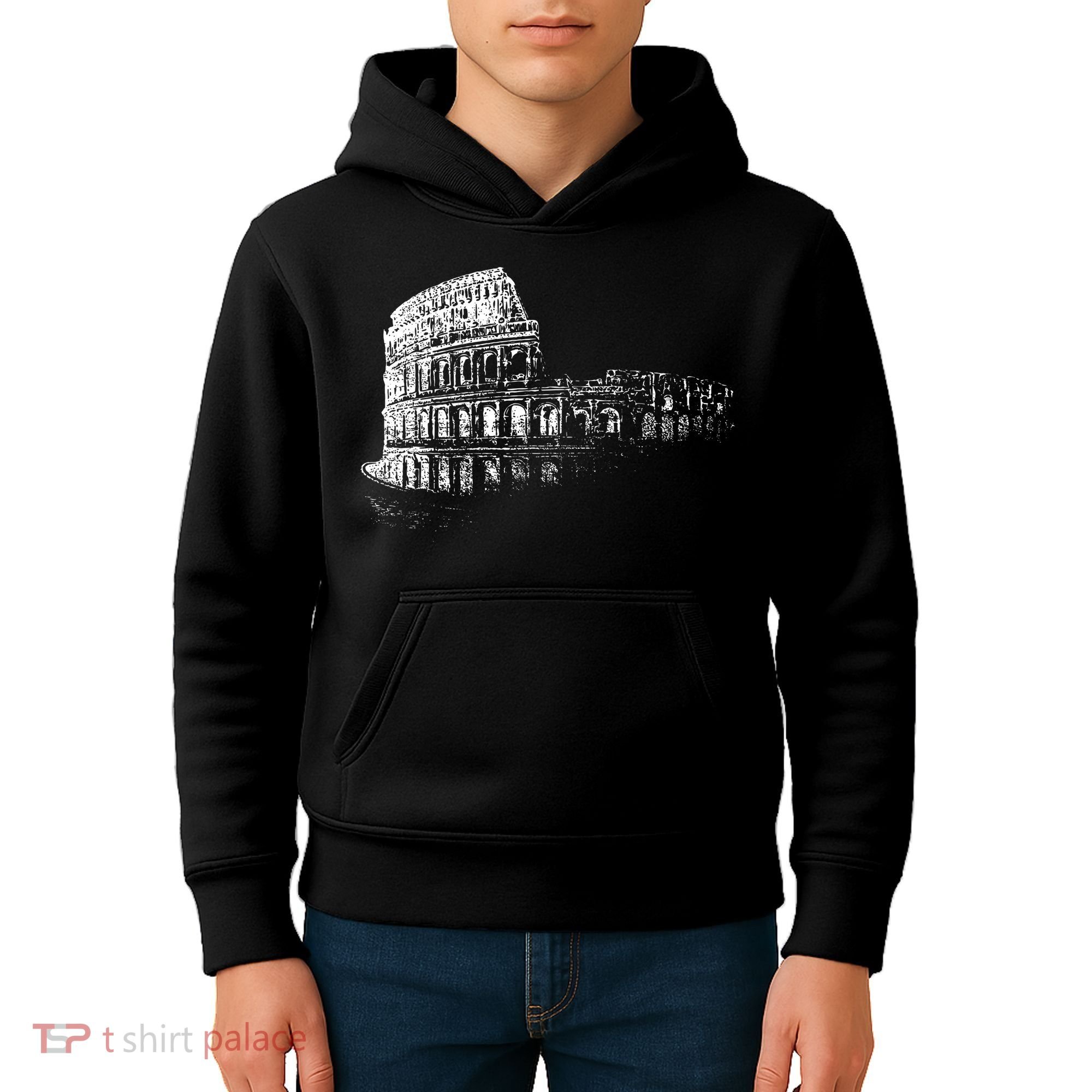Ancient Rome Colosseum Roman Amphitheatre Kids Hoodie