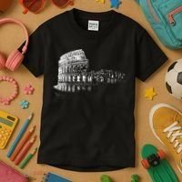 Ancient Rome Colosseum Roman Amphitheatre Kids T-Shirt thumb 3