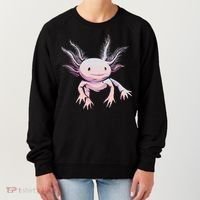 Axolotl Realistic Cute Salamander Amphibian Axolotl Lover Women's Sweatshirt thumb 0