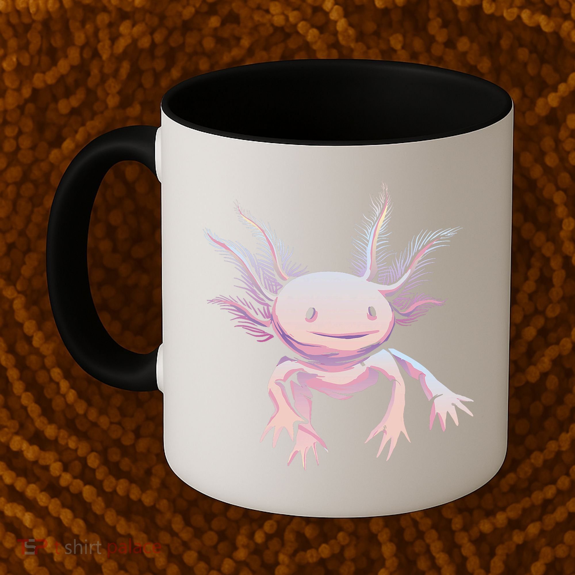 Axolotl Realistic Cute Salamander Amphibian Axolotl Lover Coffee Mug