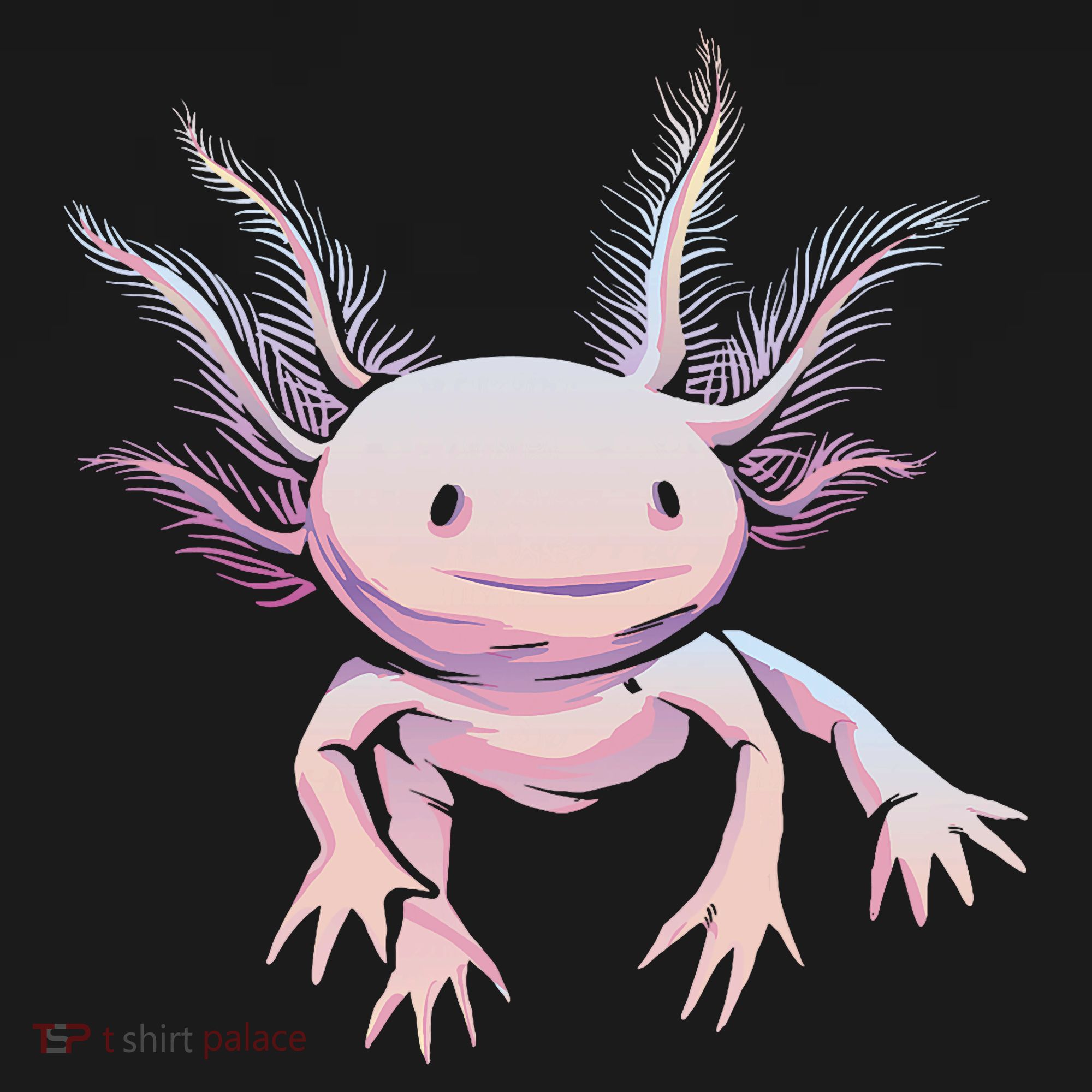 Axolotl Realistic Cute Salamander Amphibian Axolotl Lover Women's Hoodie
