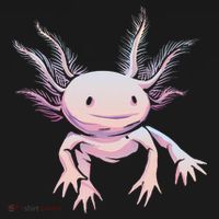 Axolotl Realistic Cute Salamander Amphibian Axolotl Lover Mousepad thumb 1