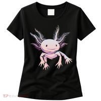 Axolotl Realistic Cute Salamander Amphibian Axolotl Lover Women's T-Shirt thumb 0