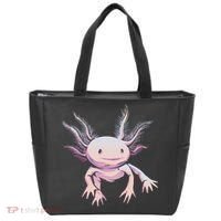 Axolotl Realistic Cute Salamander Amphibian Axolotl Lover Tote Bag thumb 0